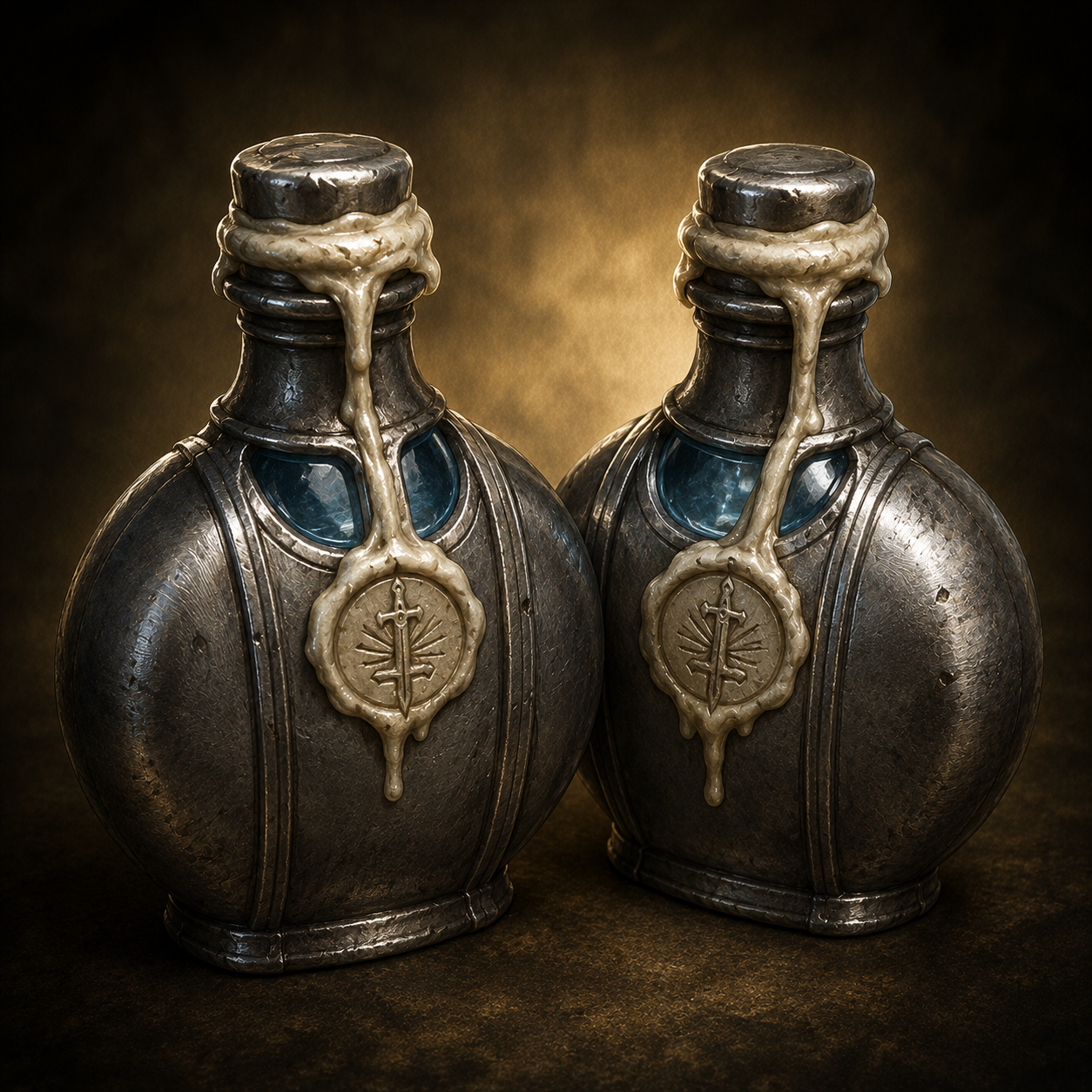 Flask of St. Cuthbert artwork