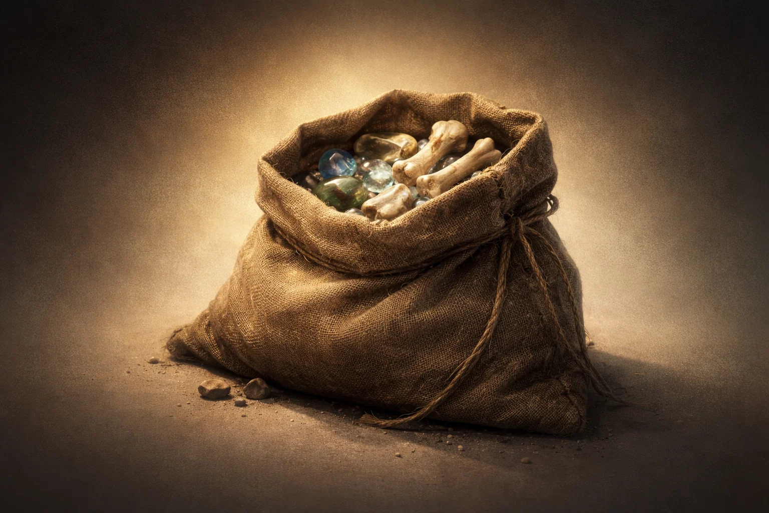 Sack of Shiny Rocks & Bones artwork