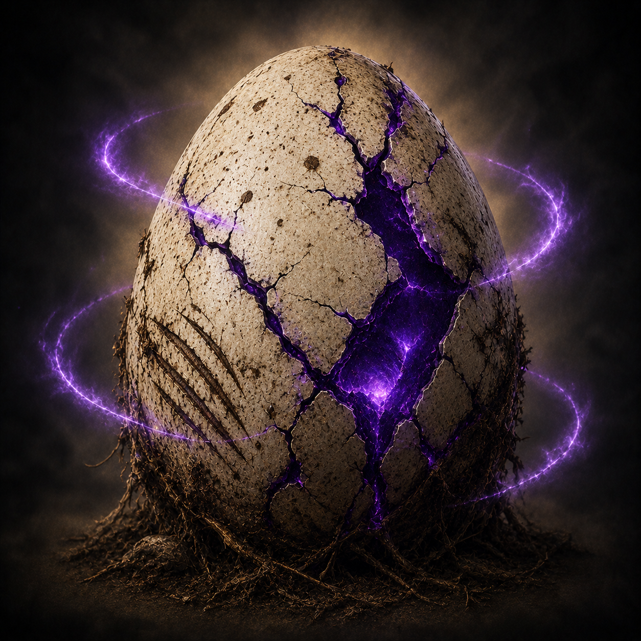 Void-Corrupted Owlbear Egg artwork